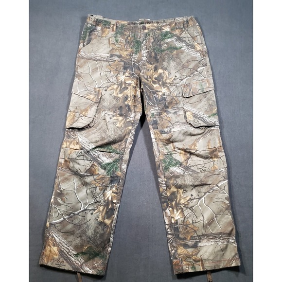 RedHead Other - RedHead Cargo Pants Mens 2XL Camo Silent-Hide Realtree Hunting Trousers